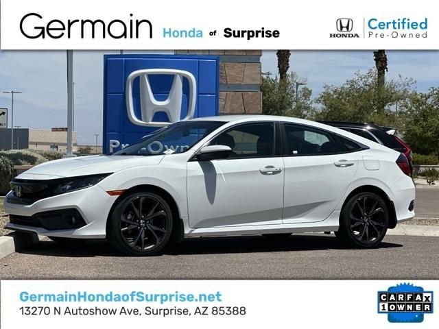 used 2020 Honda Civic car, priced at $20,962