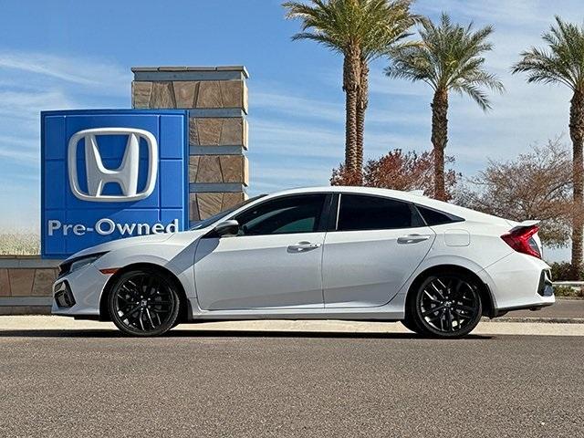 used 2020 Honda Civic Si car, priced at $23,423