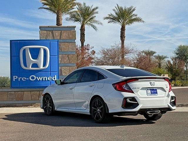 used 2020 Honda Civic Si car, priced at $23,423