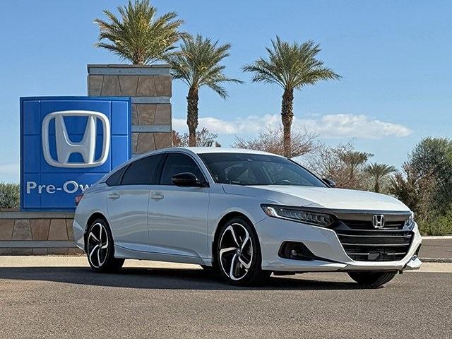 used 2022 Honda Accord car, priced at $25,519