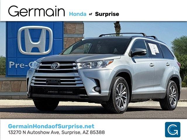 used 2019 Toyota Highlander car, priced at $23,496