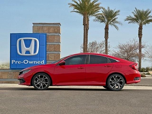 used 2021 Honda Civic car, priced at $21,496