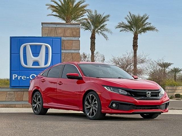 used 2021 Honda Civic car, priced at $21,496