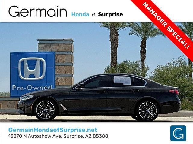 used 2022 BMW 530 car, priced at $27,346
