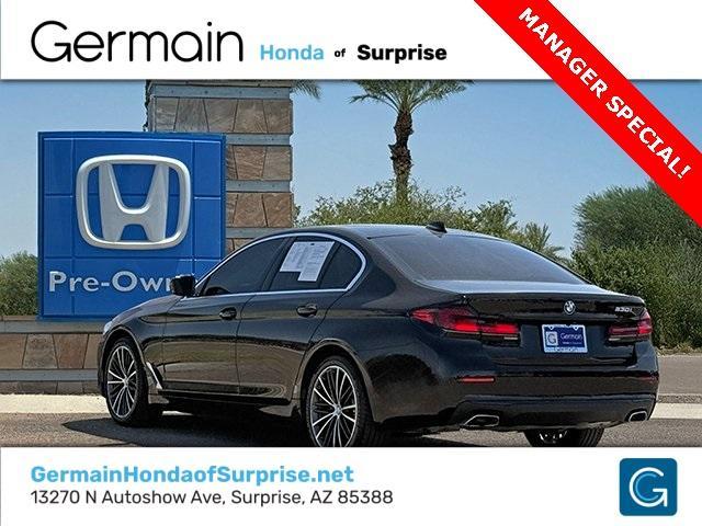used 2022 BMW 530 car, priced at $27,346