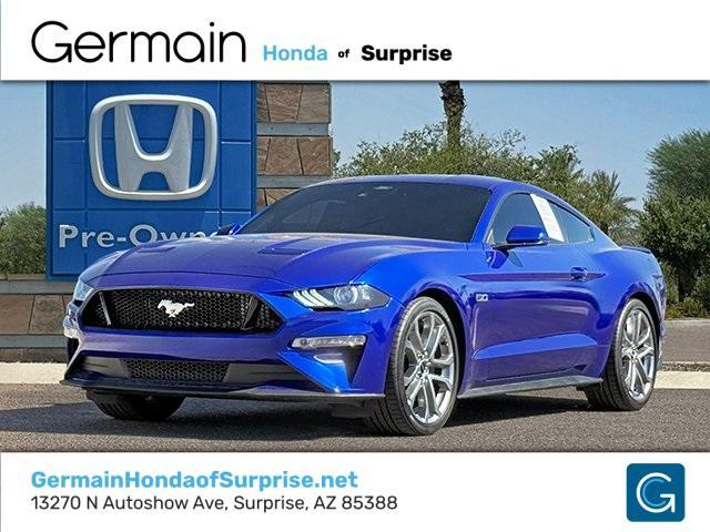 used 2022 Ford Mustang car, priced at $38,564