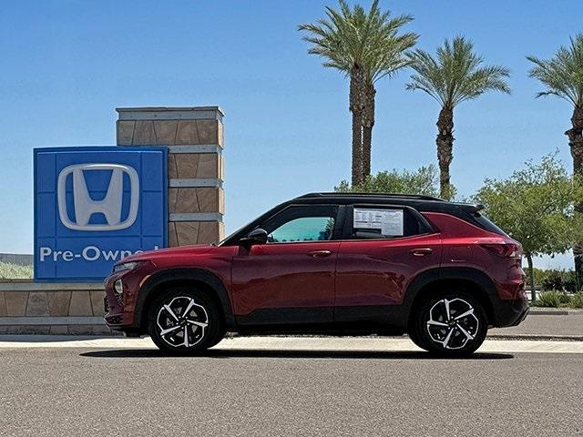used 2021 Chevrolet TrailBlazer car, priced at $21,683