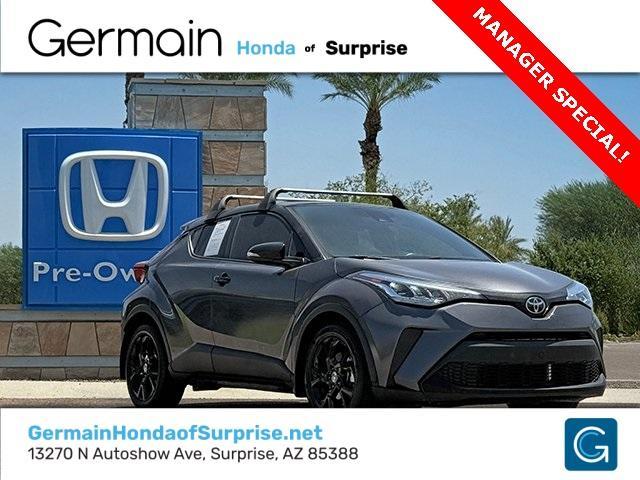 used 2022 Toyota C-HR car, priced at $23,235