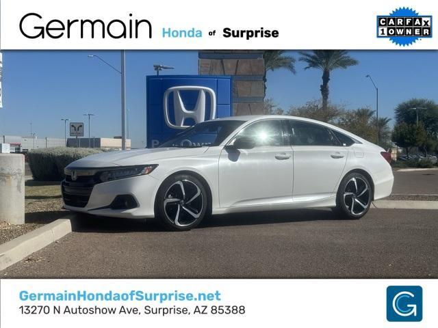 used 2022 Honda Accord car, priced at $25,905