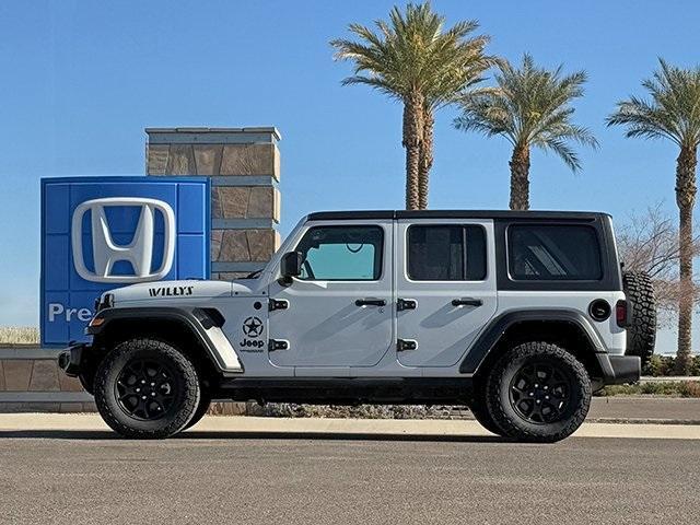 used 2021 Jeep Wrangler Unlimited car, priced at $27,751