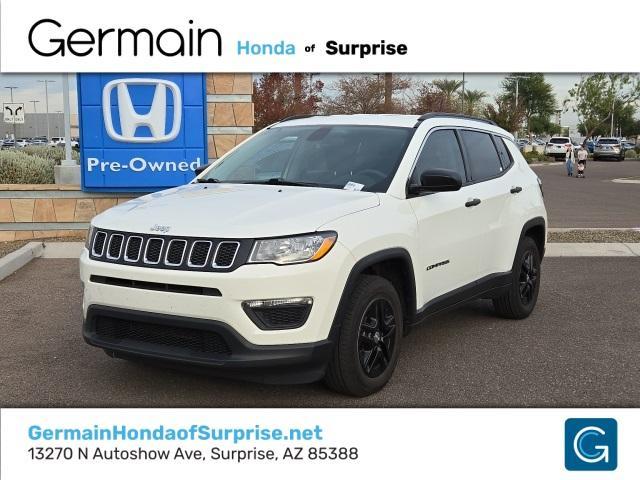 used 2020 Jeep Compass car, priced at $17,298