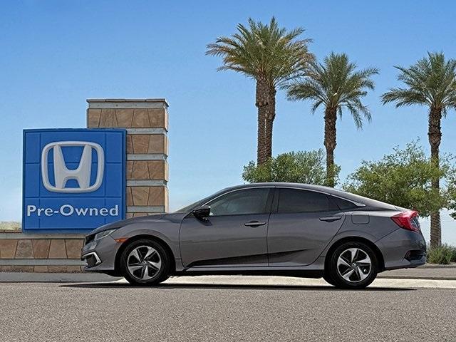 used 2019 Honda Civic car, priced at $18,262