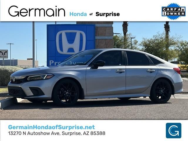 used 2022 Honda Civic car, priced at $24,311