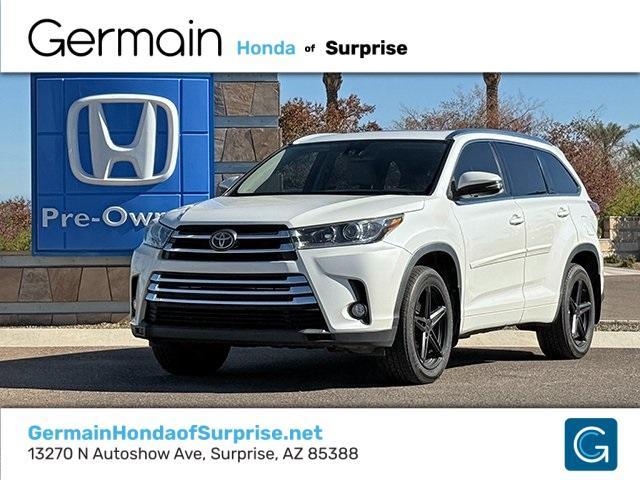 used 2017 Toyota Highlander car, priced at $23,836