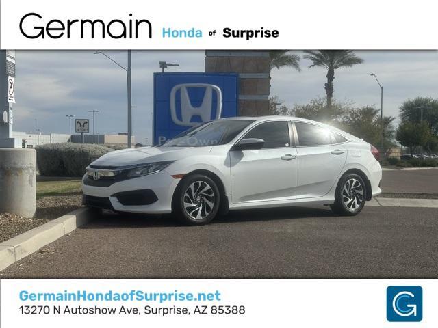 used 2018 Honda Civic car, priced at $15,063