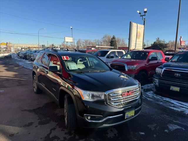 used 2018 GMC Acadia car, priced at $16,999