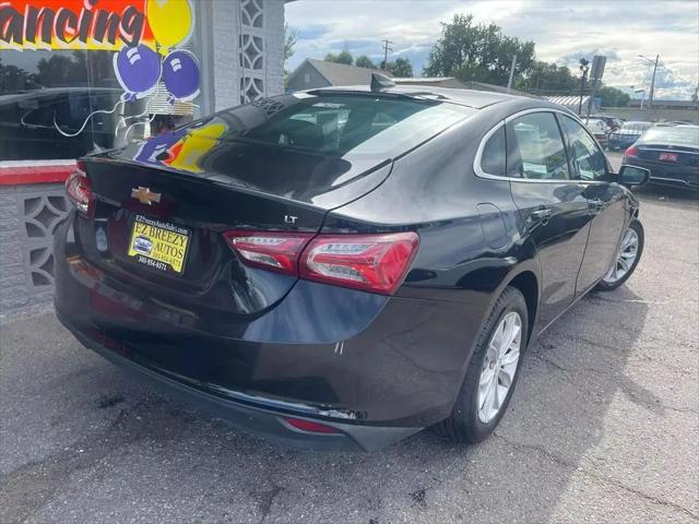 used 2021 Chevrolet Malibu car, priced at $19,999