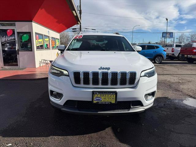 used 2020 Jeep Cherokee car, priced at $19,999