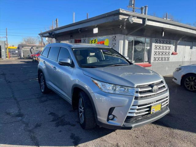 used 2018 Toyota Highlander car, priced at $19,999