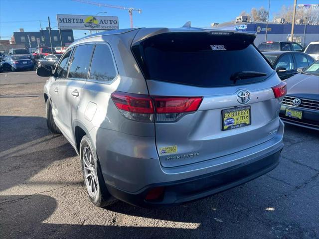 used 2018 Toyota Highlander car, priced at $19,999