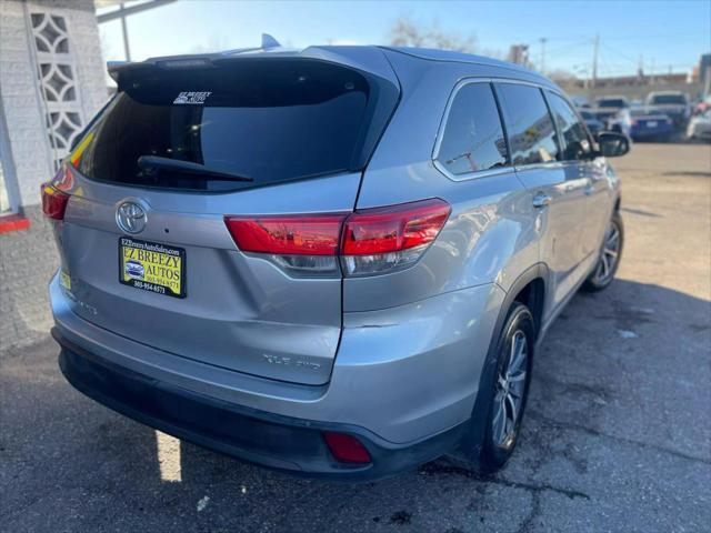 used 2018 Toyota Highlander car, priced at $19,999