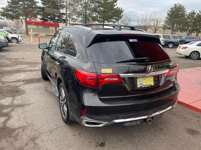 used 2017 Acura MDX car, priced at $19,899