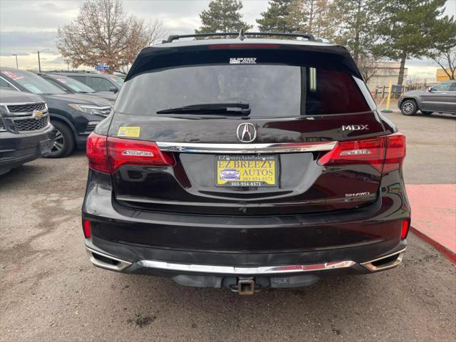 used 2017 Acura MDX car, priced at $19,899