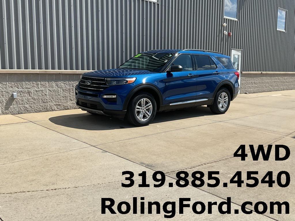 used 2022 Ford Explorer car, priced at $30,599
