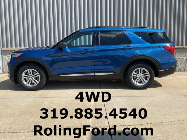 used 2022 Ford Explorer car, priced at $33,999