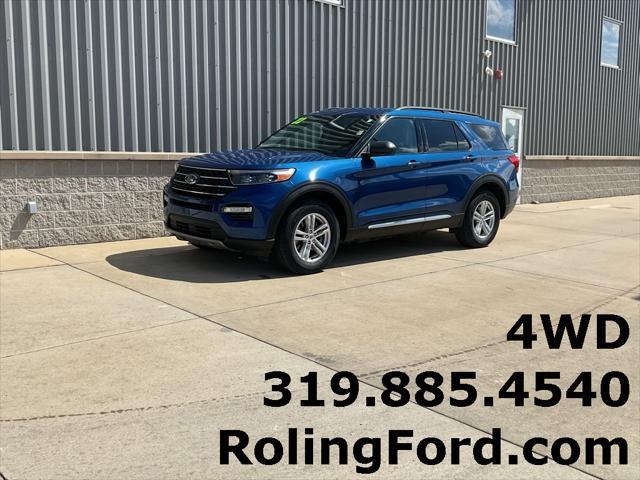 used 2022 Ford Explorer car, priced at $33,999