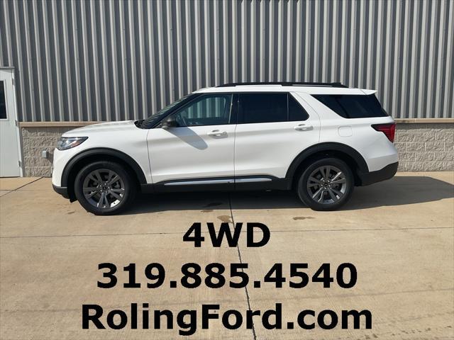 new 2025 Ford Explorer car, priced at $49,673