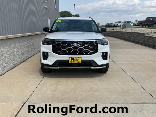 new 2025 Ford Explorer car, priced at $59,538
