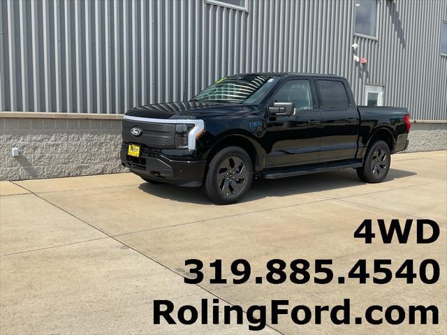 new 2025 Ford F-150 Lightning car, priced at $75,990