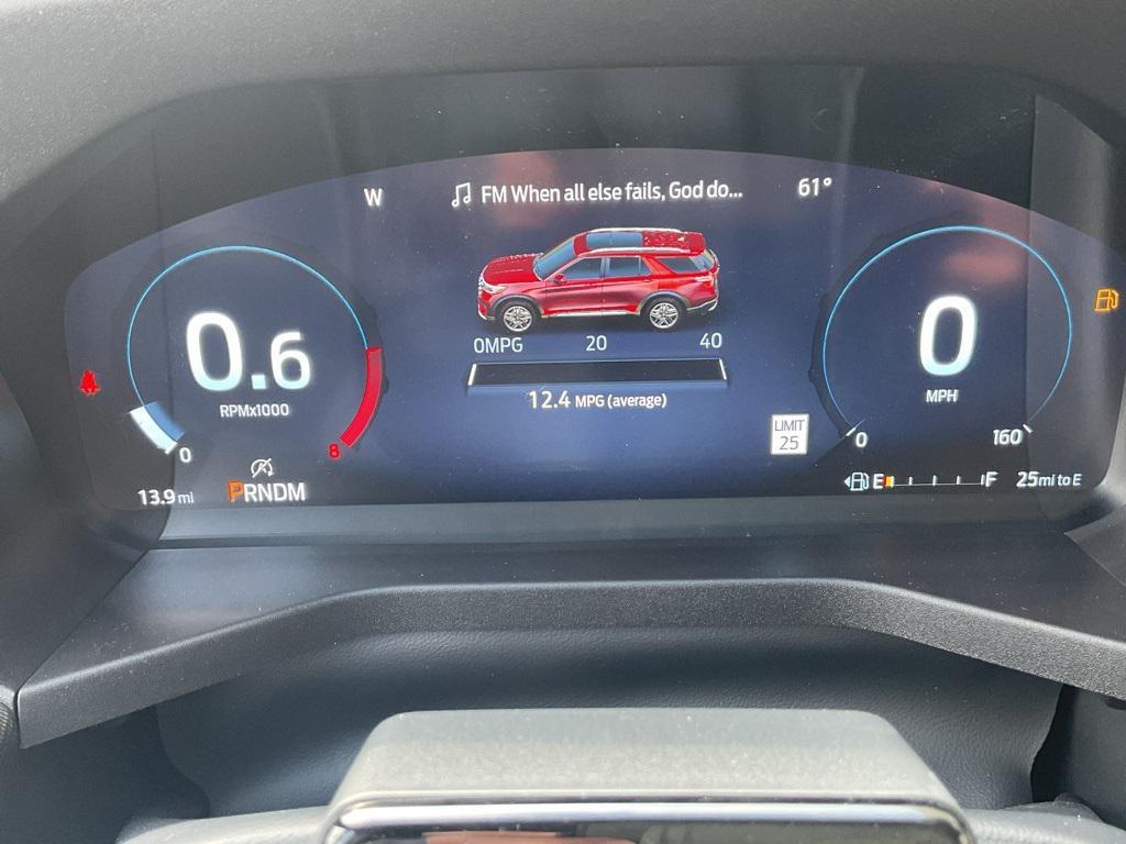new 2025 Ford Explorer car, priced at $60,388