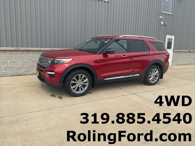 used 2022 Ford Explorer car, priced at $37,999