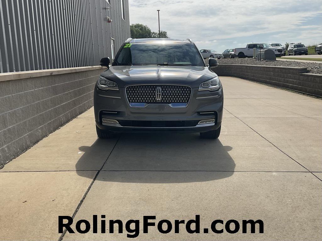 used 2021 Lincoln Aviator car, priced at $34,999