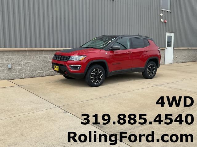 used 2020 Jeep Compass car, priced at $17,999