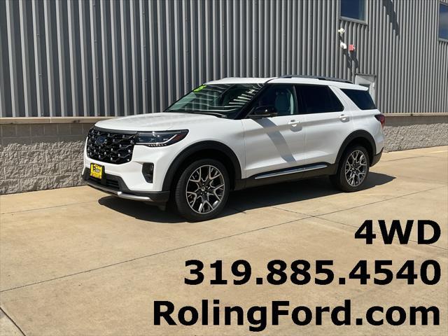 new 2025 Ford Explorer car, priced at $59,138