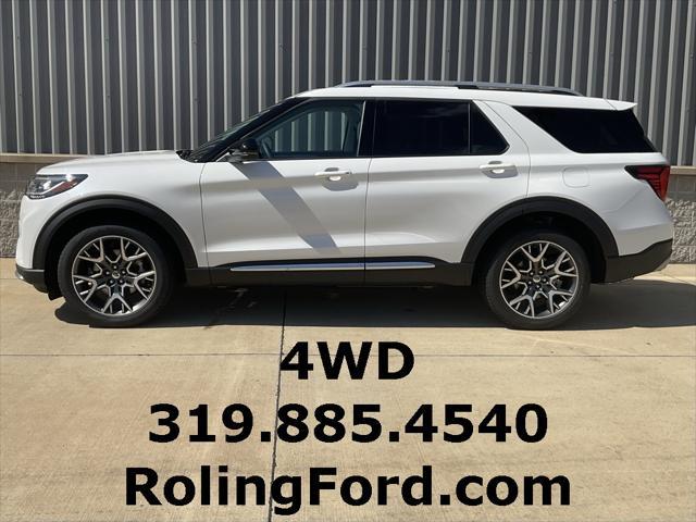 new 2025 Ford Explorer car, priced at $59,138