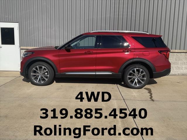 new 2025 Ford Explorer car, priced at $57,894