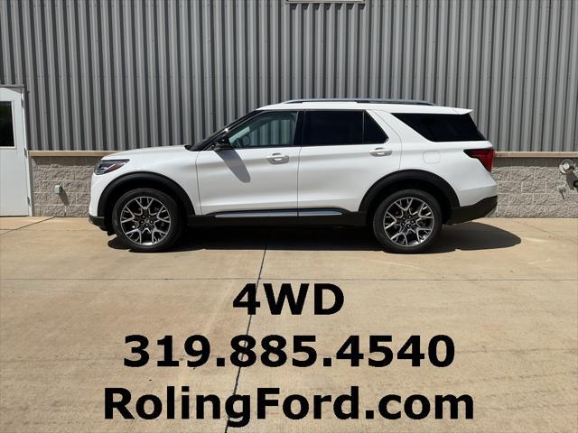 new 2025 Ford Explorer car, priced at $61,038