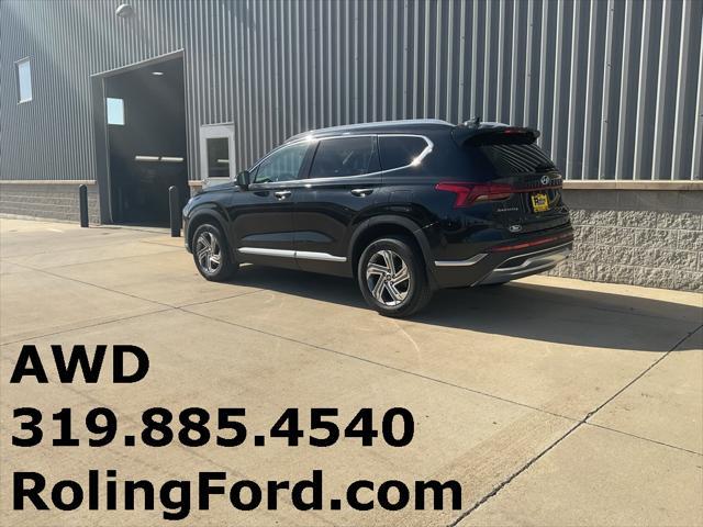 used 2022 Hyundai Santa Fe car, priced at $21,699