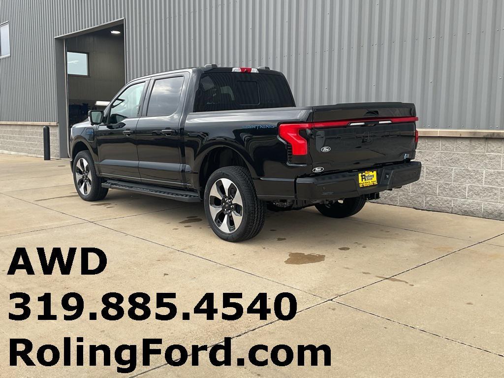 new 2025 Ford F-150 Lightning car, priced at $77,866