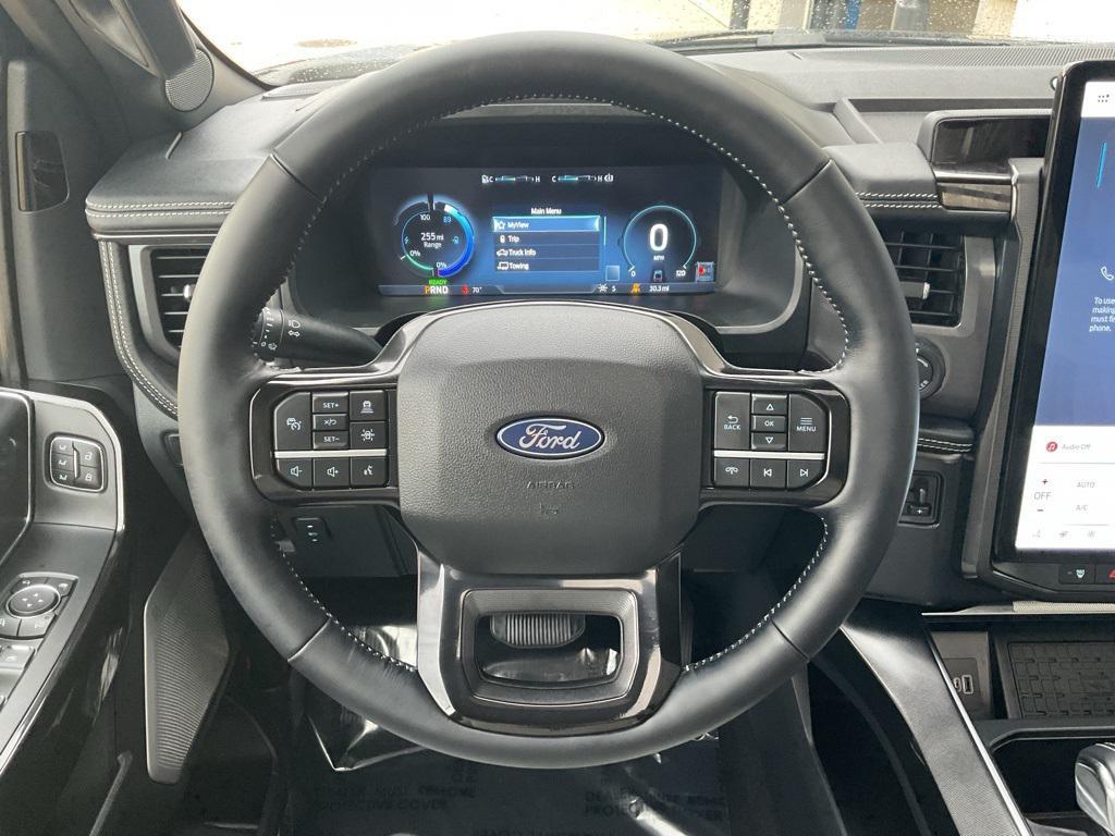 new 2025 Ford F-150 Lightning car, priced at $77,866