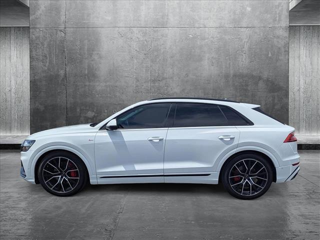 used 2022 Audi Q8 car, priced at $52,995