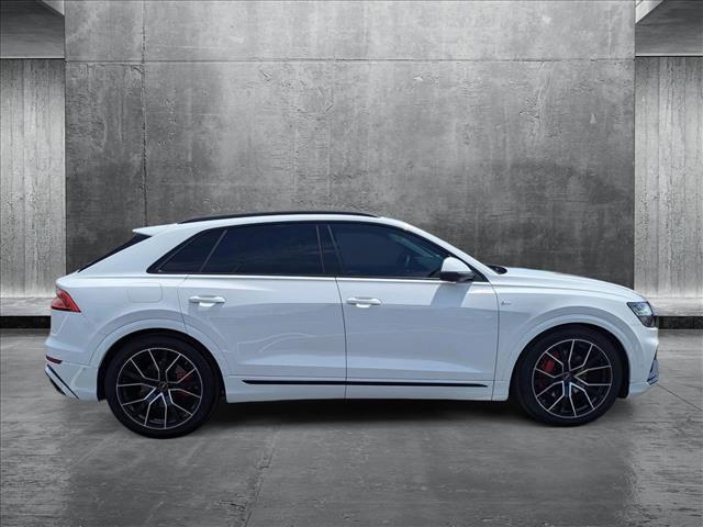 used 2022 Audi Q8 car, priced at $52,995