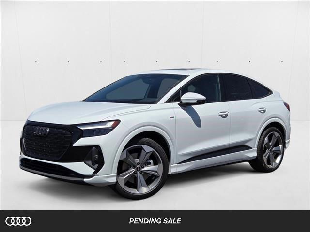 new 2025 Audi Q4 e-tron Sportback car, priced at $54,456
