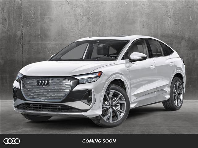 new 2025 Audi Q4 e-tron Sportback car, priced at $65,810