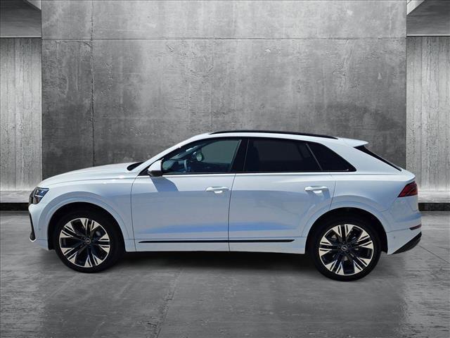 new 2025 Audi Q8 car, priced at $81,640