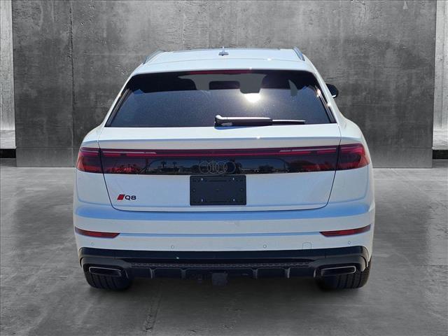 new 2025 Audi Q8 car, priced at $81,640